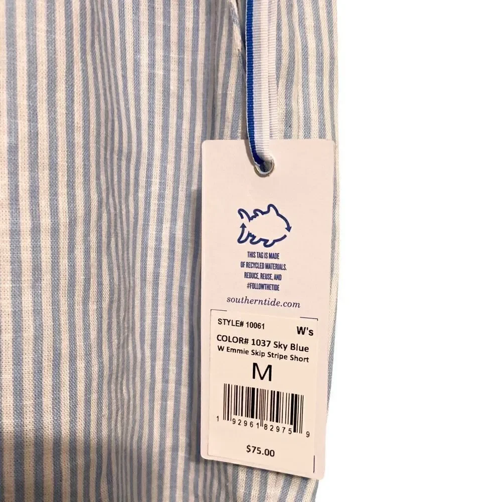 NWT Southern Tide Emmie Skip Stripe Short in Size Medium - Picture 8 of 11